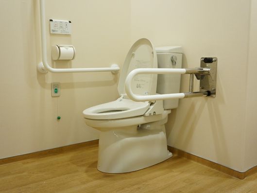 設備が充実したトイレ