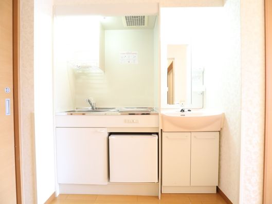 居室内キッチン