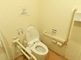 清潔で広々としたトイレ空間