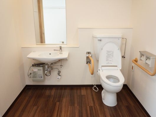 トイレと洗面台