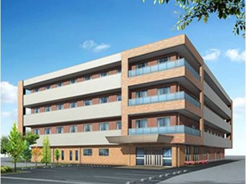 洗練されたマンション風のデザインの４階建ての施設である。新しいお住まいに引っ越されるような気持ちでご入居いただける。