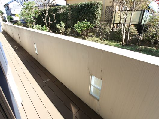 ベランダからの風景