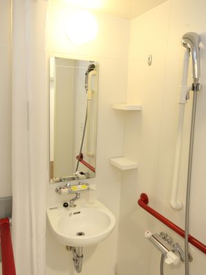 使い勝手の良いシャワー室