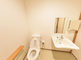 バリアフリーのトイレ空間