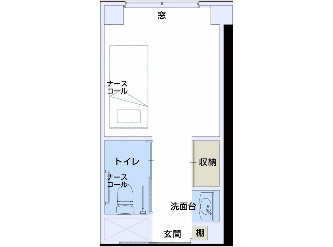シュールメゾンポプラ神田の間取り1の間取り図