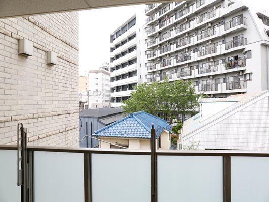 ベランダから見た外の様子