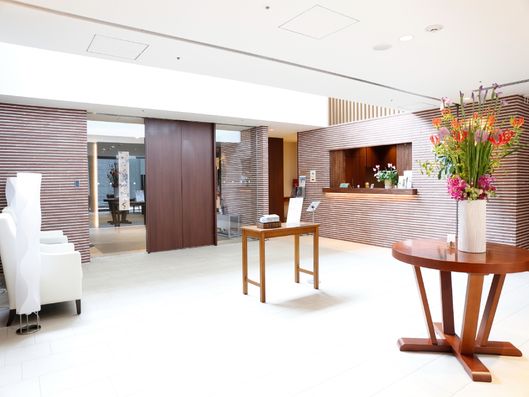 広々したエントランス