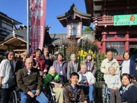 明神様へお参り