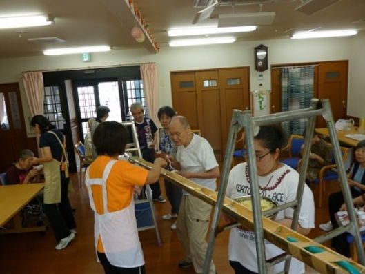流しそうめん大会