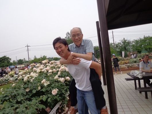 スタッフとご入居者様