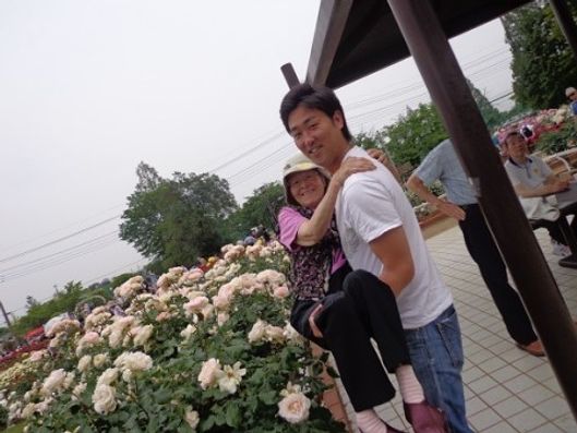 スタッフとご入居者様