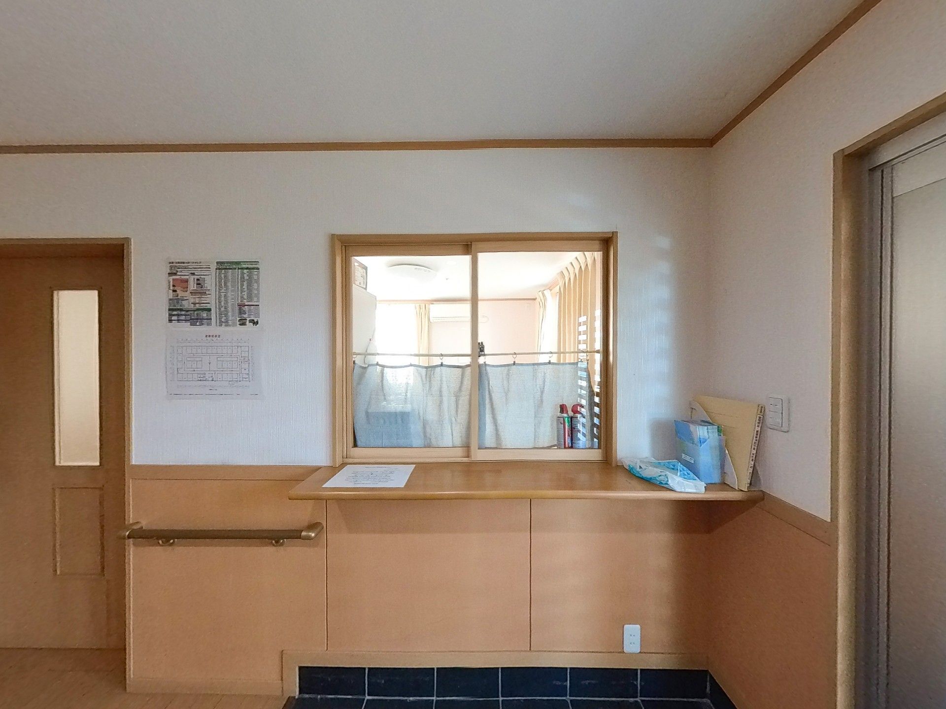 受付カウンター