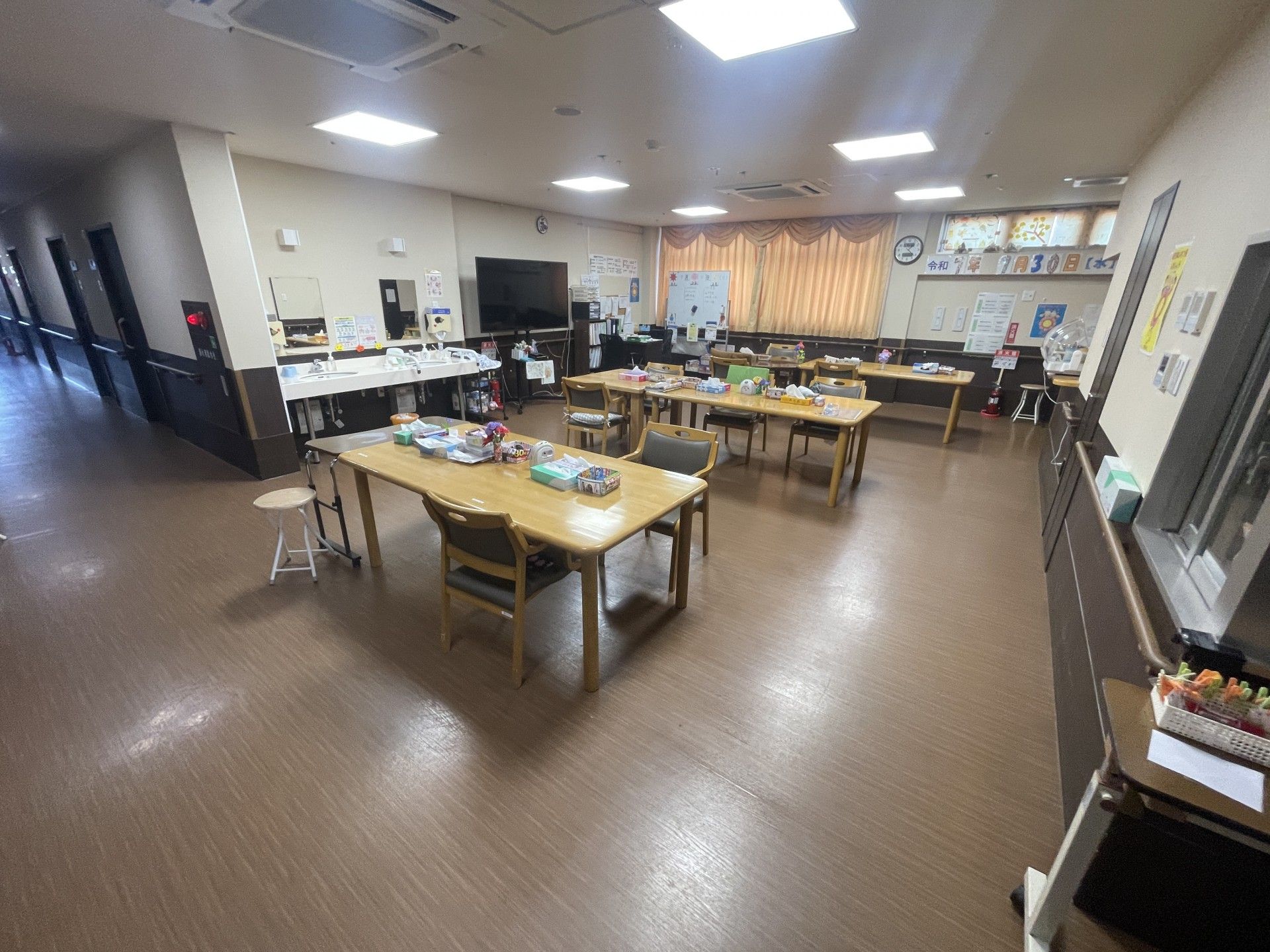 広い共有スペース