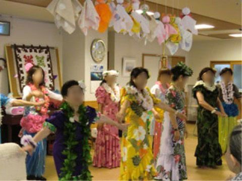 フランダンスのイベントが行われている様子。