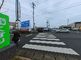 施設前の横断歩道