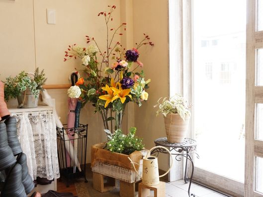 外への出入り口