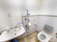 バリアフリーのトイレ設備の様子