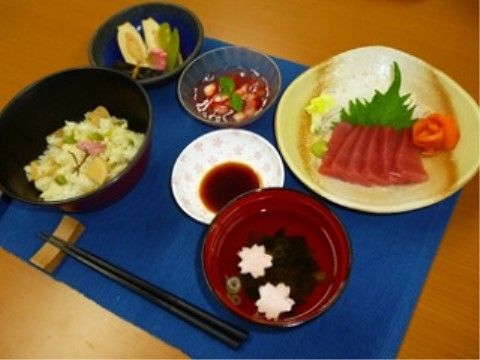 食事は管理栄養士の監修のもと作られている