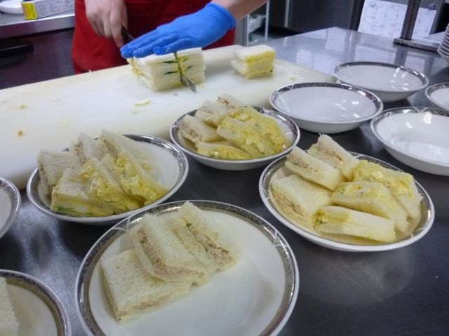 さまざまな食材を使ったお食事