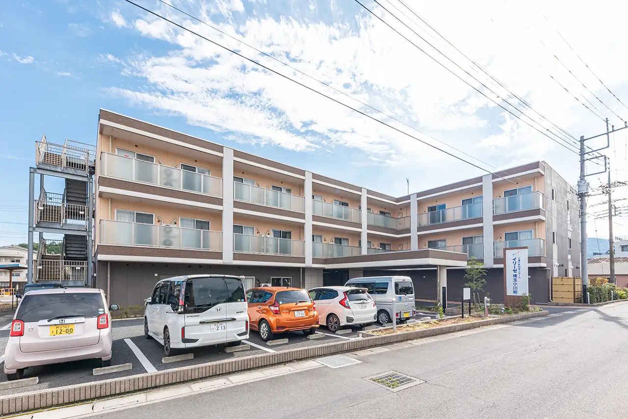 介護施設の外観