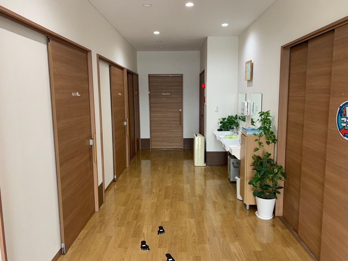 清潔な廊下