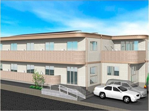 ２階建ての介護施設