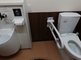 介護施設のトイレ設備を備えた部屋