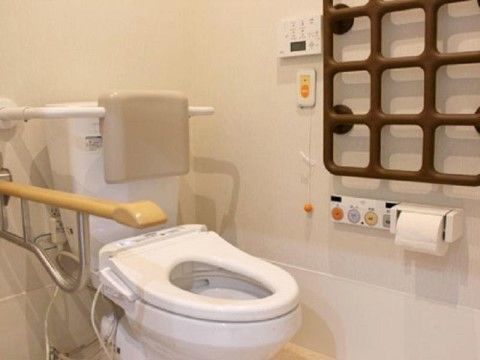バリアフリーのトイレ設備