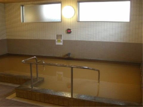 浴槽は手すりがあるので身体の不自由な人も対応している・