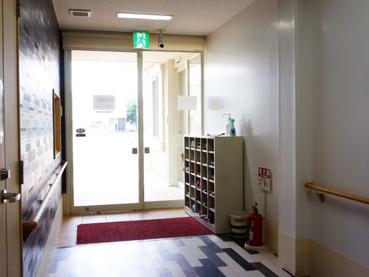 ストレスフリーのエントランス