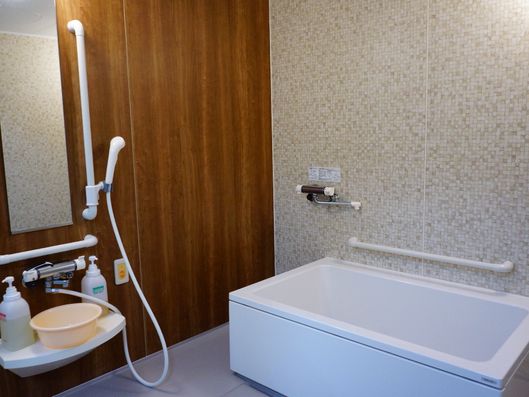 個室入浴で贅沢気分