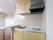 部屋にはミニキッチンが付いており、IHヒーター、カウンターがあるので、入居者の好きな料理が作れたりする。