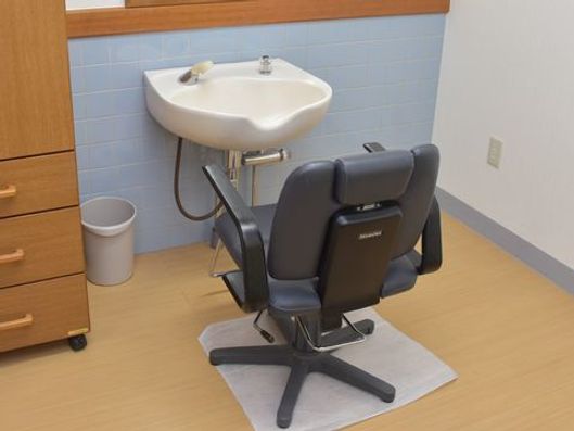 シャワー台と椅子