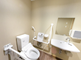 バリアフリーのトイレ設備