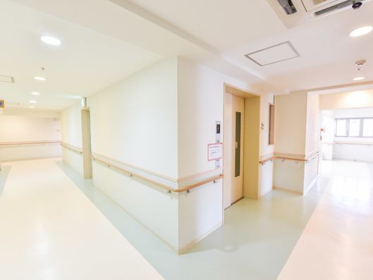 明るい廊下