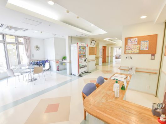 自動販売機も設置されている