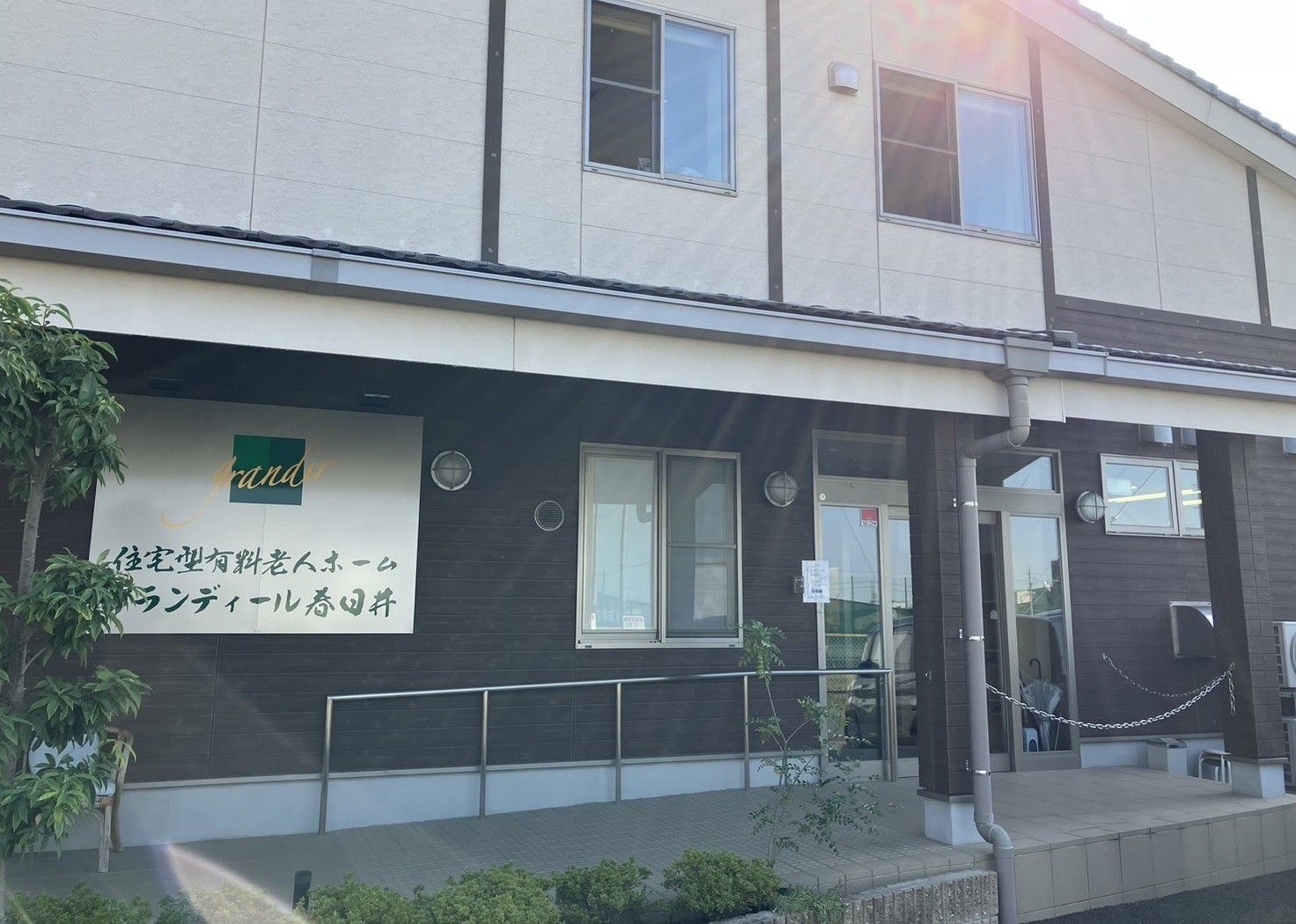 ゆとりあるエントランス