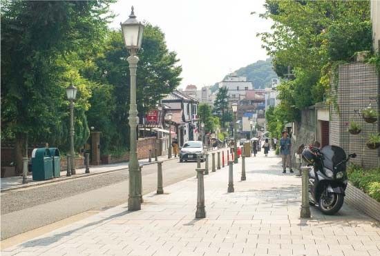街並みの散策路