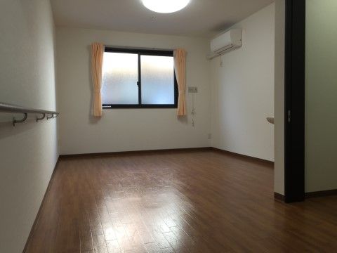 エアコンが設置された居室