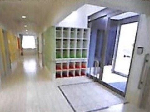 下駄箱が設置されている玄関