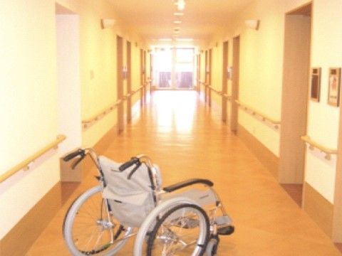 「ゴールドエイジエクセレント」のフロア。段差をなくして車いすの通行にも優しい設計がされている。