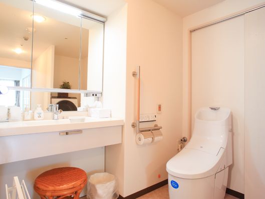 清潔感のあるトイレ