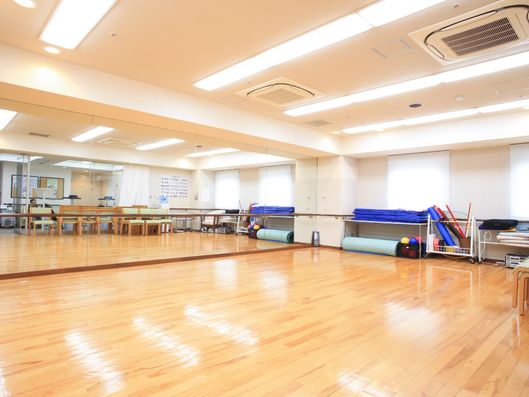 運動もできる共有スペース