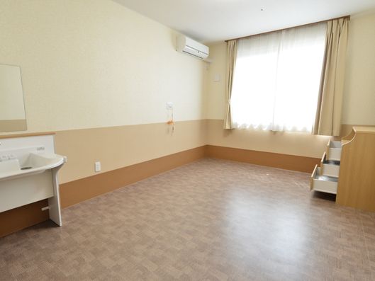 広めに取られている個室