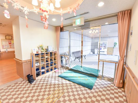 豪華なエントランス