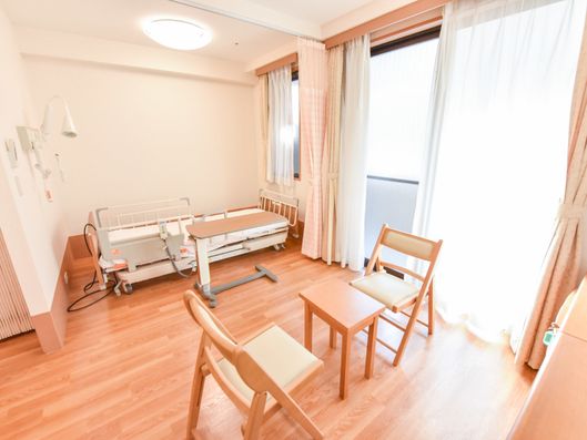 日当たりの良い個室