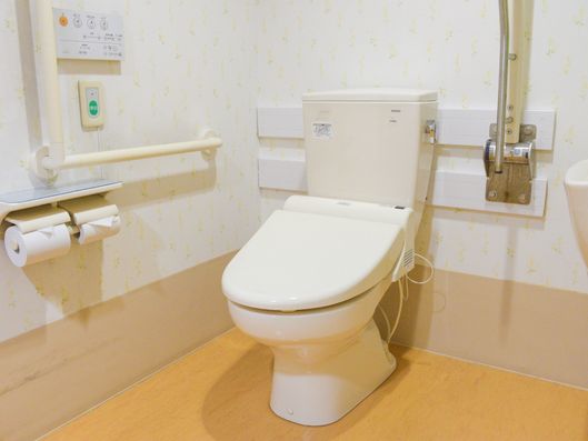 バリアフリーのトイレ