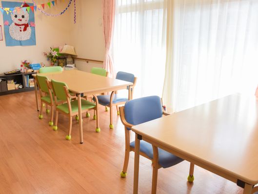 和やかな共有スペース