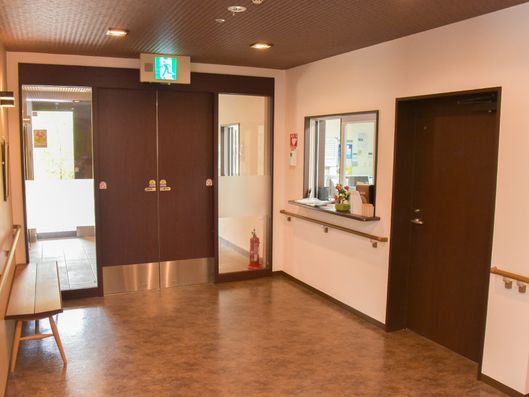 受付のあるエントランス部分