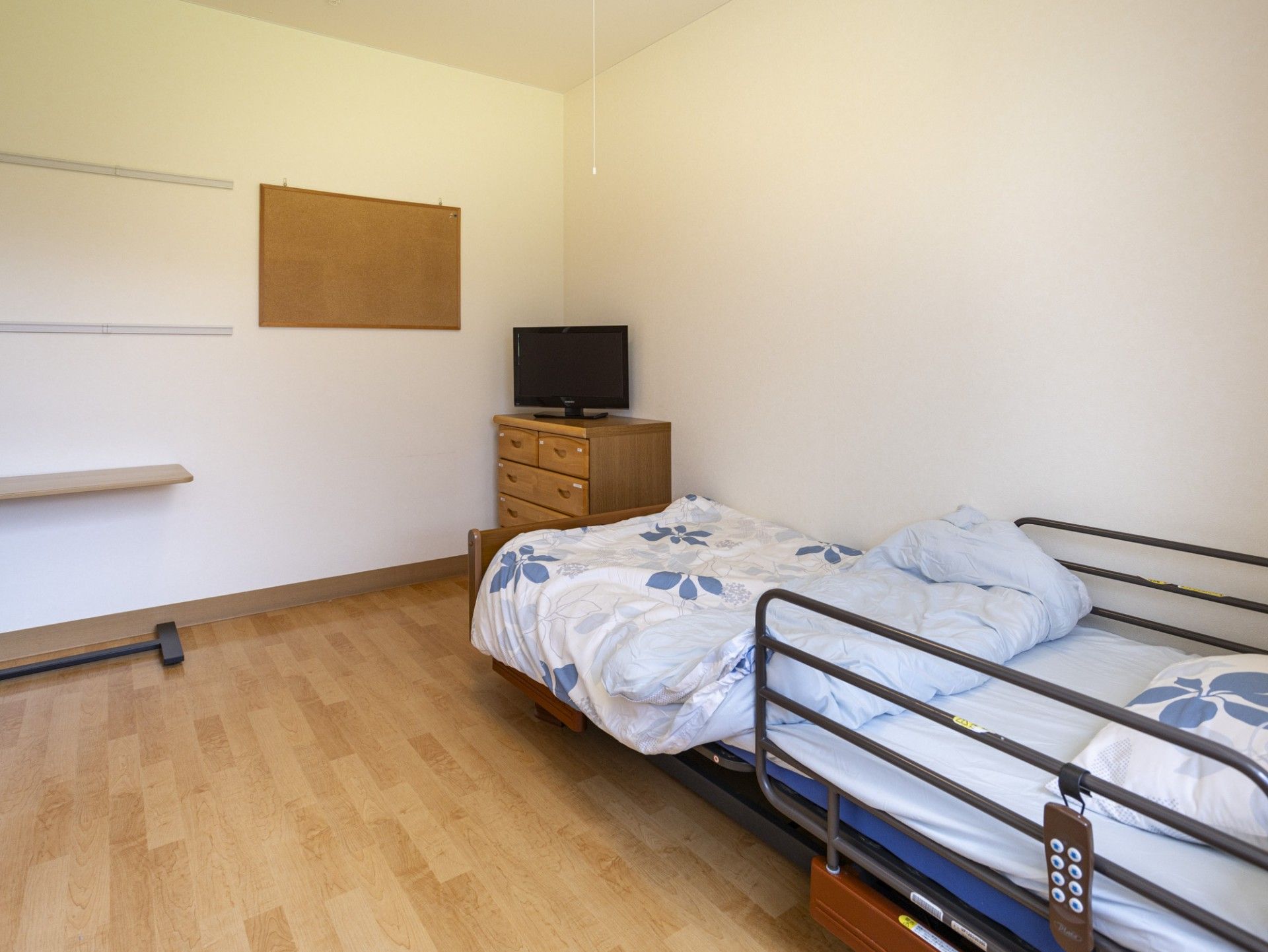 落ち着いた個室の様子